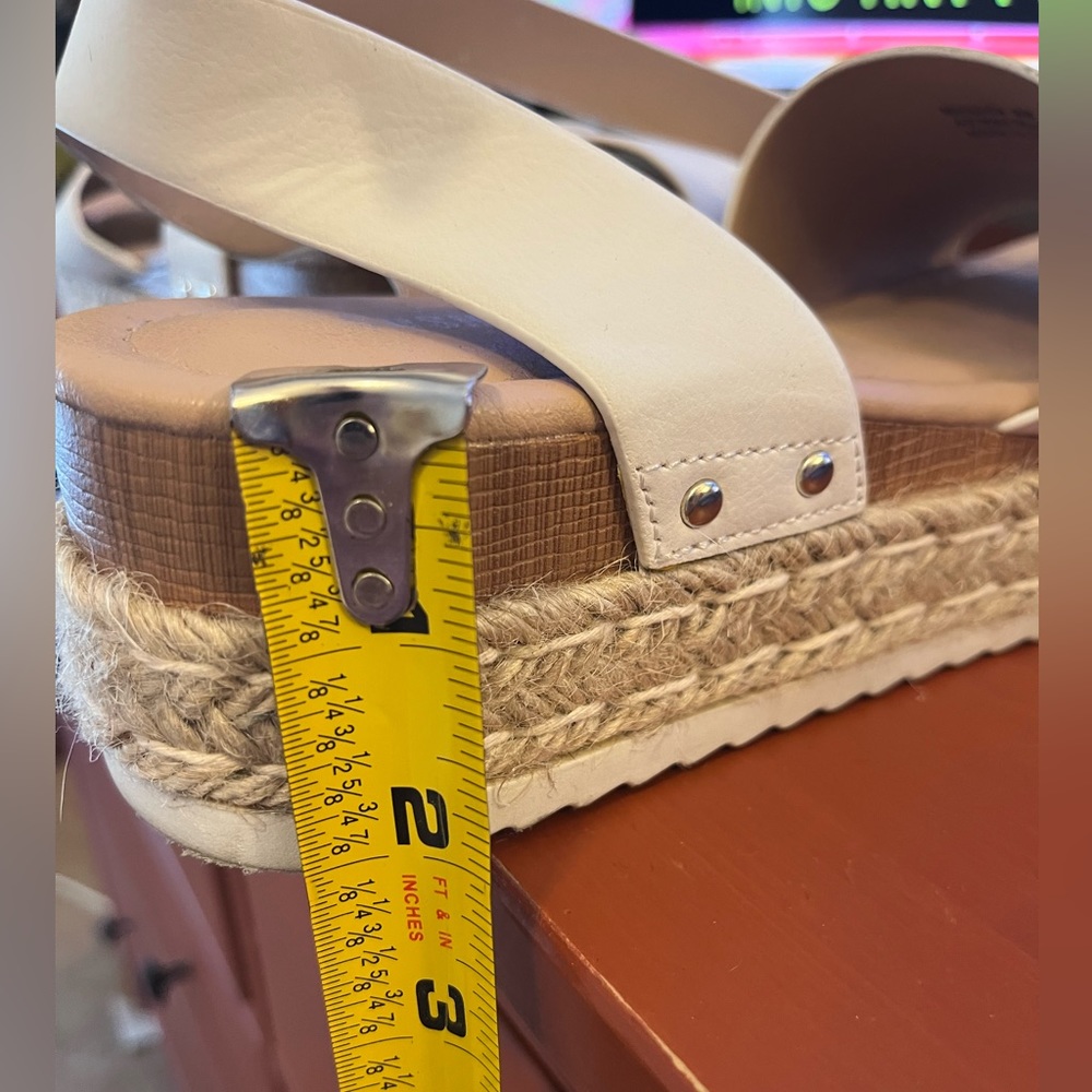White Chunky Sandals - Picture 8 of 9